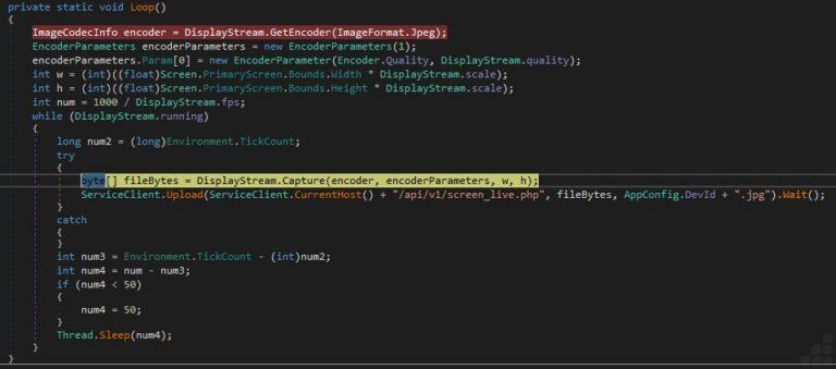 
Capture and upload loop (Source : Point Wild).